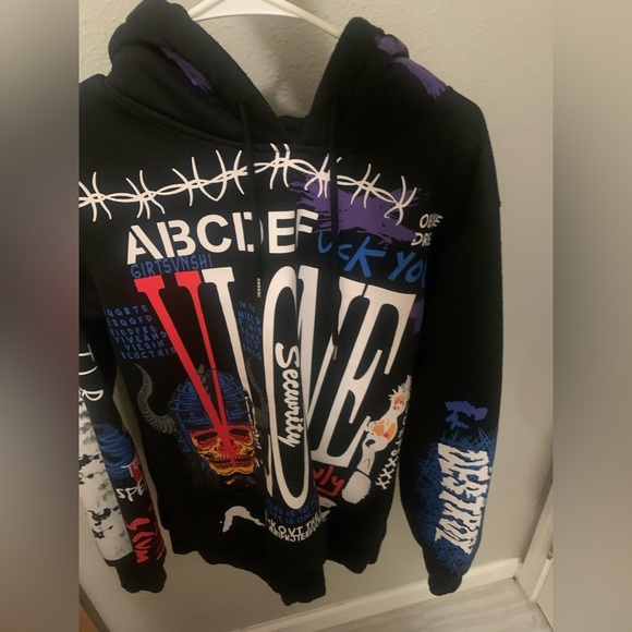 Vlone Graffiti Hoodie